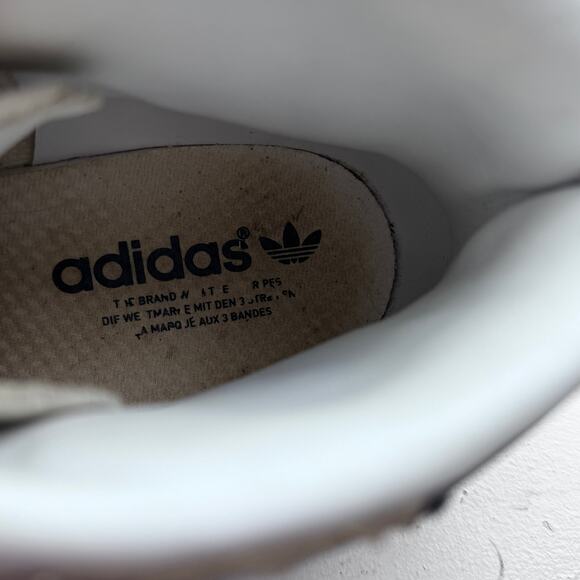 Adidas Stan Smith Textured Snakeskin Streetwear Mid Top Sneakers Men's Size 9 - Picture 8 of 9